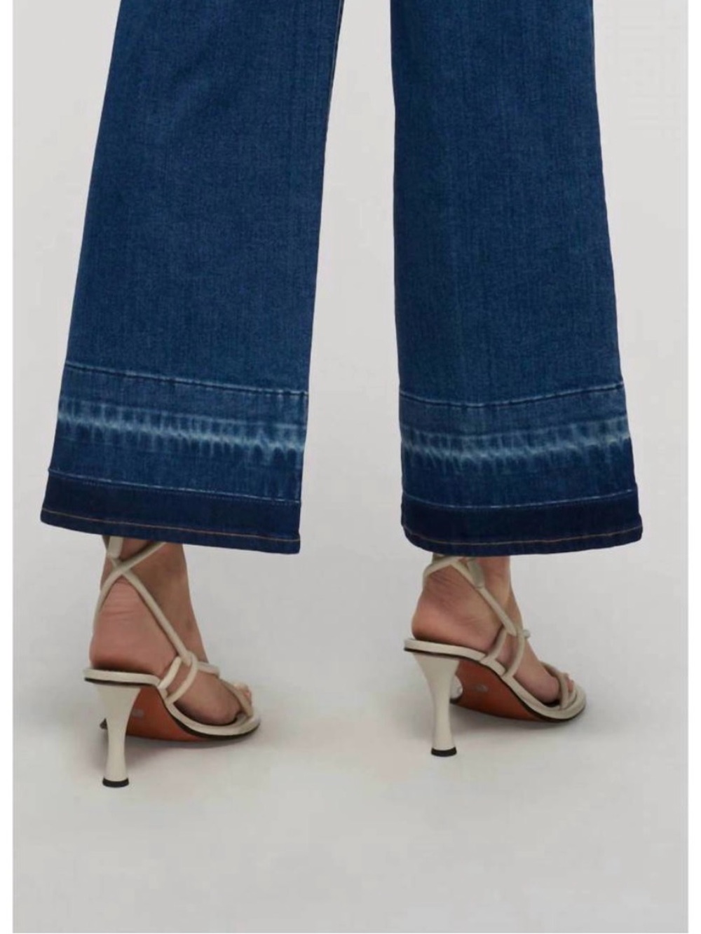 Derek Lam 10 Crosby Size 27 Isla Wide-Leg Cropped Jeans - Picture 3 of 7